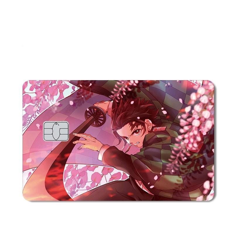 Autocollant Carte Bancaire Tanjiro Stickers Mania