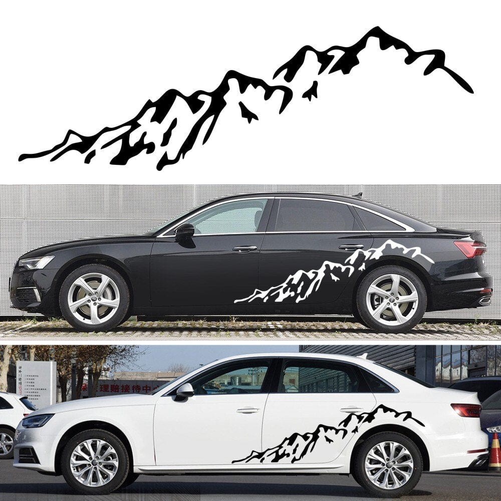 Autocollant Voiture Montagne Stickers Mania
