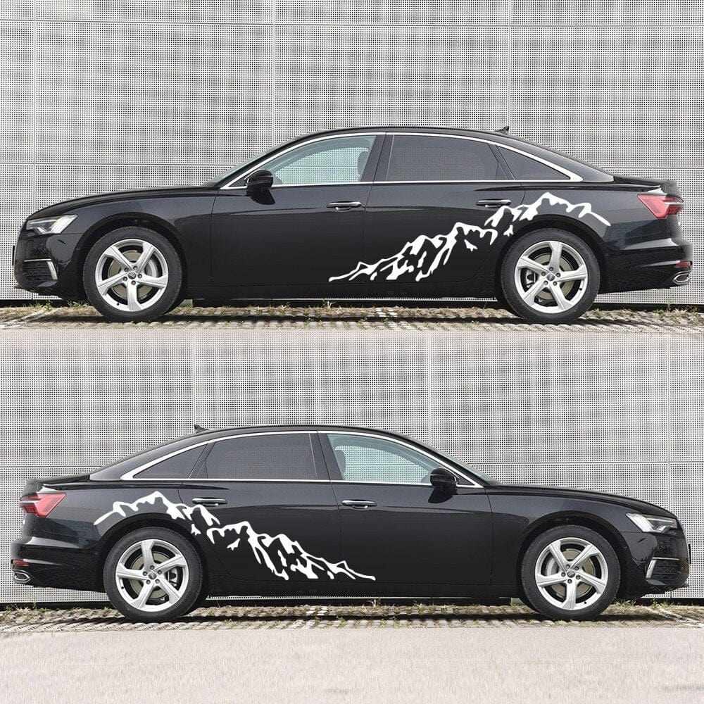Autocollant Voiture Montagne Stickers Mania