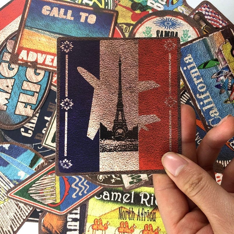 Autocollants Vintage | Pack de 36 Stickers Stickers Mania