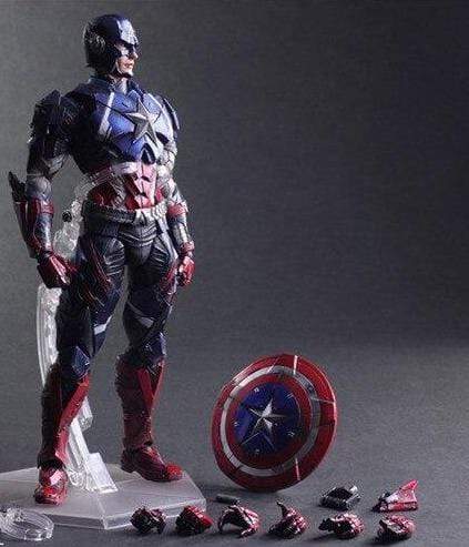 Avengers Captain America Figurine Titan 30 cm Stickers Mania