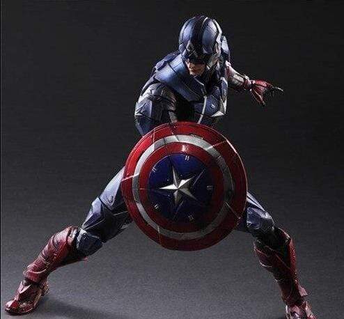 Avengers Captain America Figurine Titan 30 cm Stickers Mania