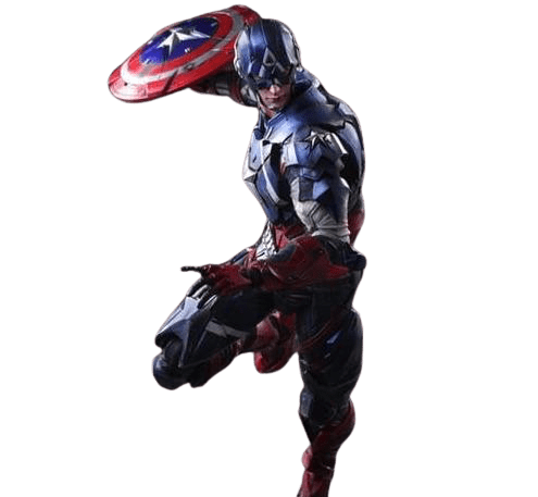 Avengers Captain America Figurine Titan 30 cm Stickers Mania