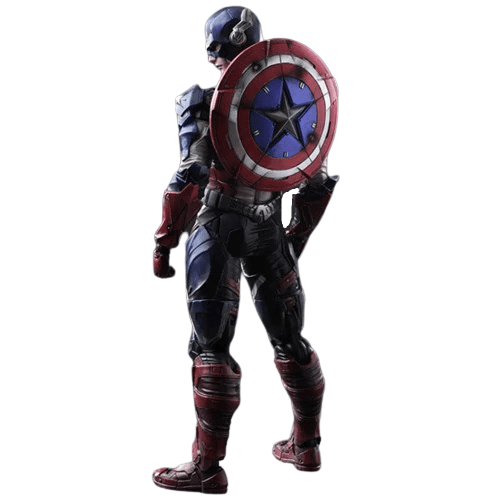 Avengers Captain America Figurine Titan 30 cm Stickers Mania
