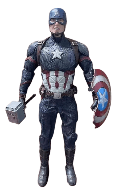 Captain America Figurine 30 cm Stickers Mania