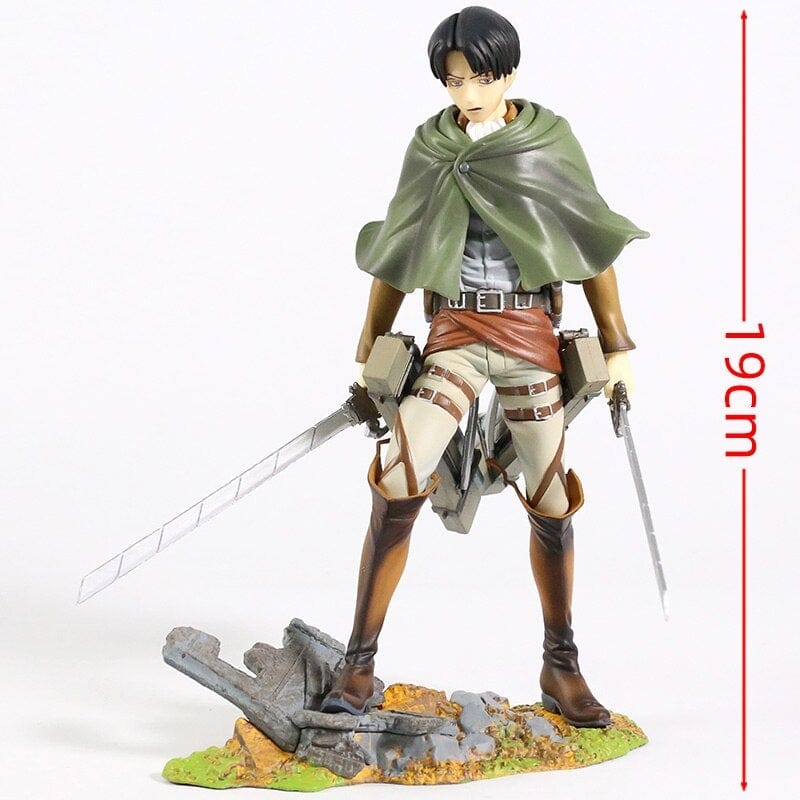 Figurine Attaque des Titans Levi Stickers Mania
