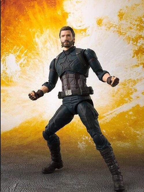 Figurine Captain America 15cm Stickers Mania