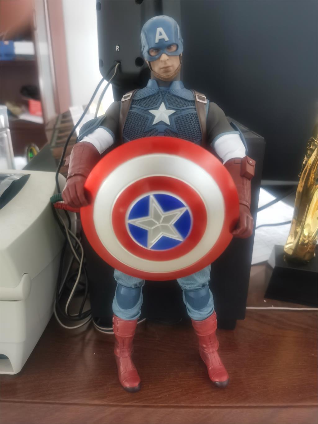 Figurine Captain America 30 cm Stickers Mania