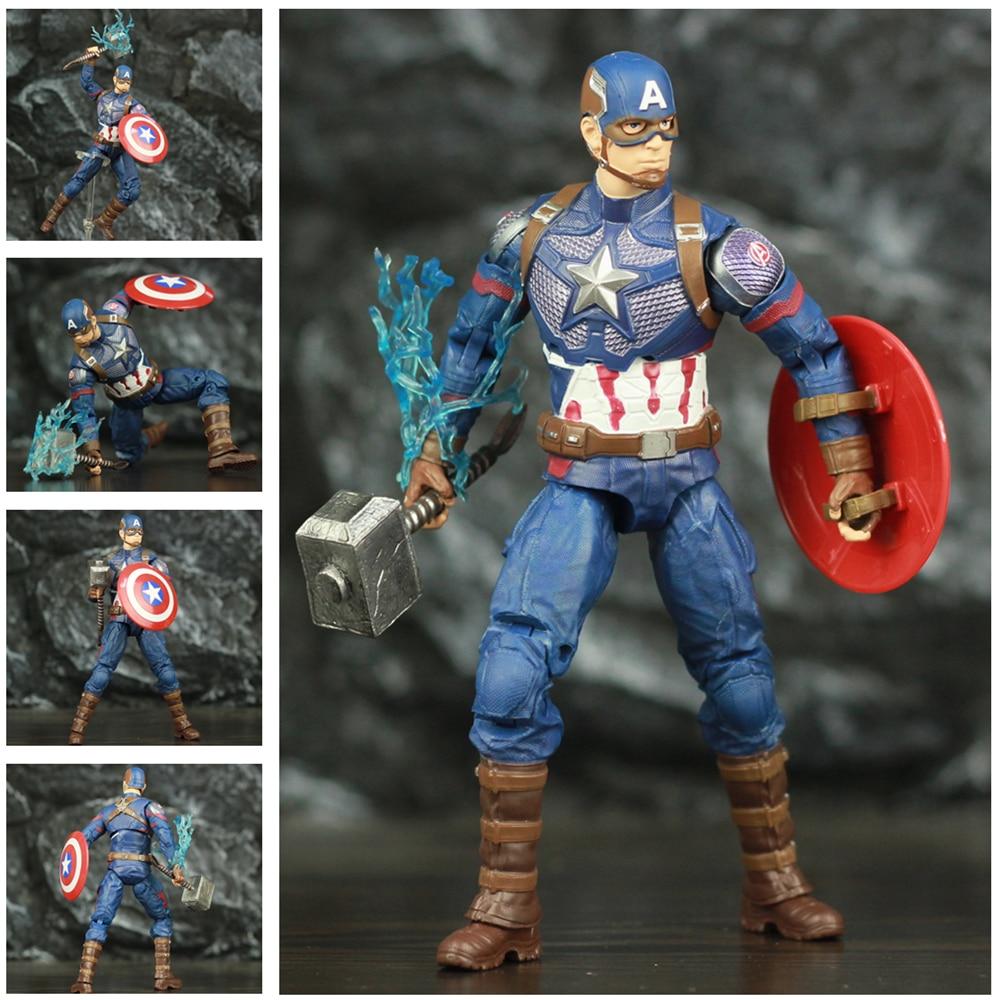 Figurine Captain America avec Marteau de Thor Stickers Mania