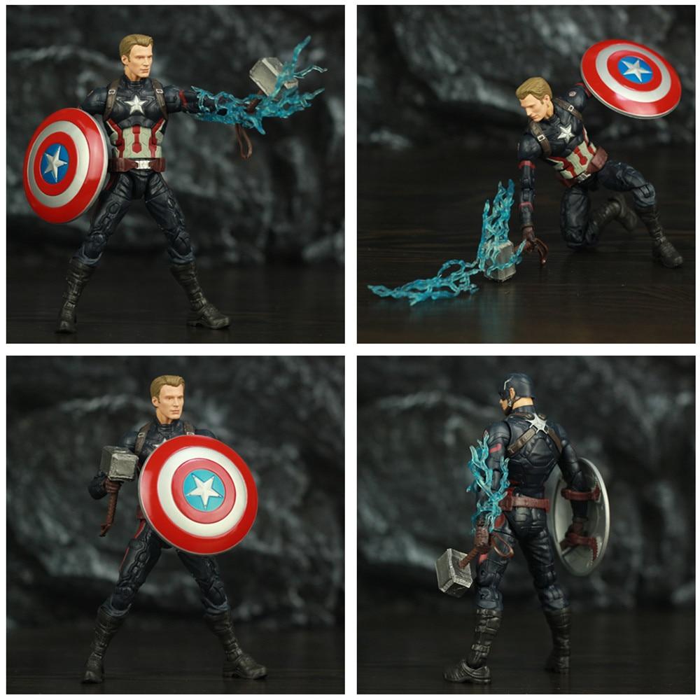 Figurine Captain America Mjolnir Stickers Mania