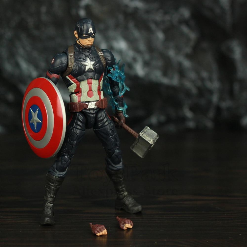 Figurine Captain America Mjolnir Stickers Mania
