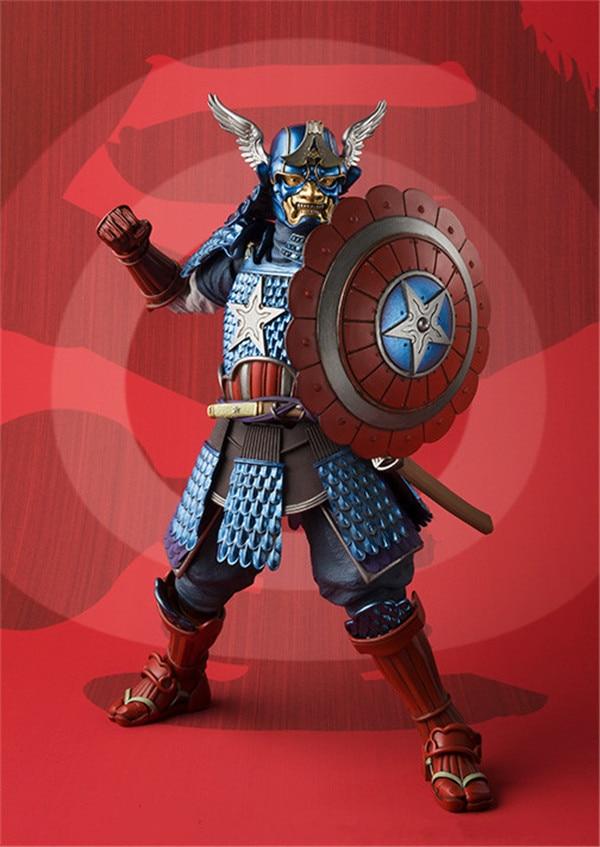 Figurine Captain America Samurai Stickers Mania