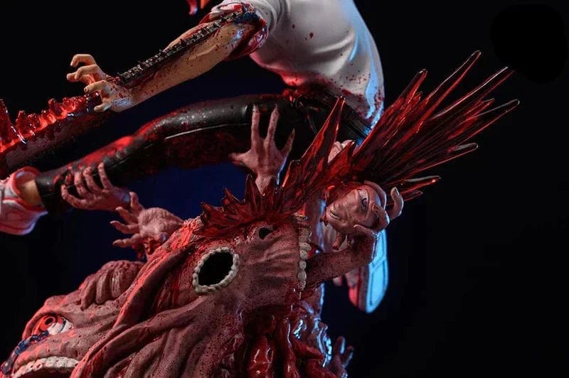 Figurine Chainsaw Man Collector en Résine Stickers Mania