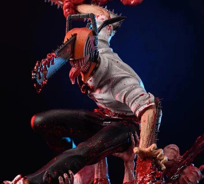 Figurine Chainsaw Man Collector en Résine Stickers Mania