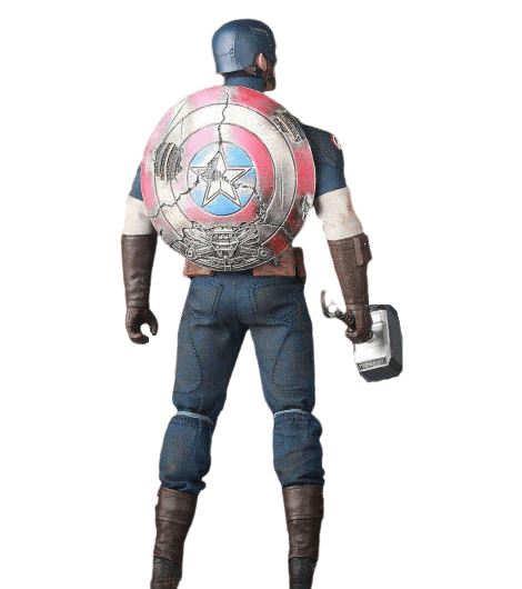 Figurine Collector Captain America Stickers Mania