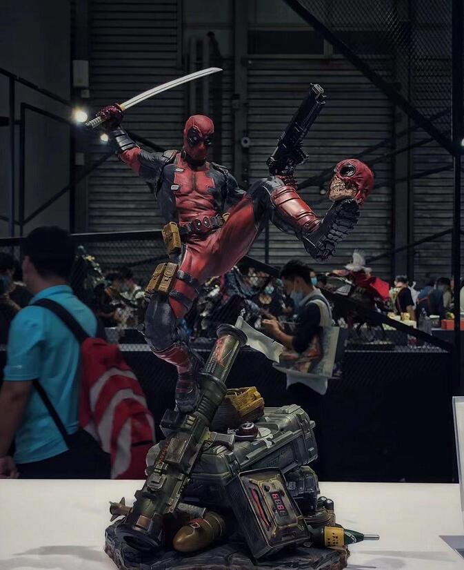 Figurine Collector Deadpool Stickers Mania