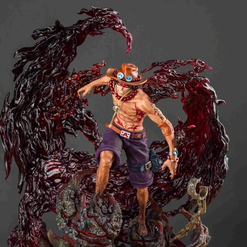 Figurine Collector en Resine Ace Stickers Mania