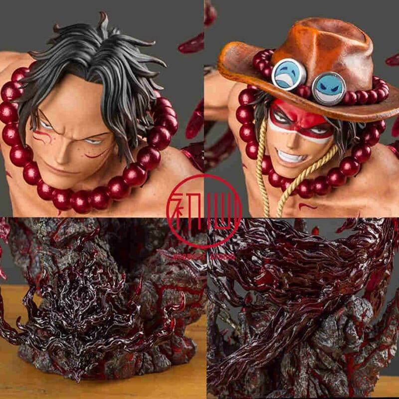 Figurine Collector en Resine Ace Stickers Mania