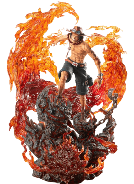 Figurine Collector en Resine Ace Stickers Mania