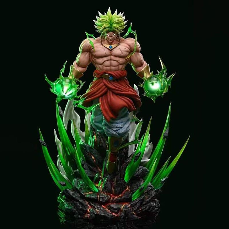 Figurine Collector en Resine Broly Full Power 1/6 Stickers Mania