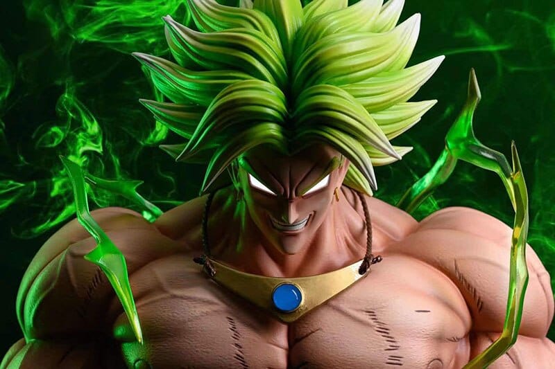 Figurine Collector en Resine Broly Full Power Stickers Mania