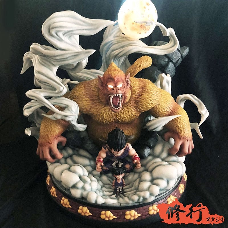Figurine Collector en Résine Goku Singe Géant A Stickers Mania