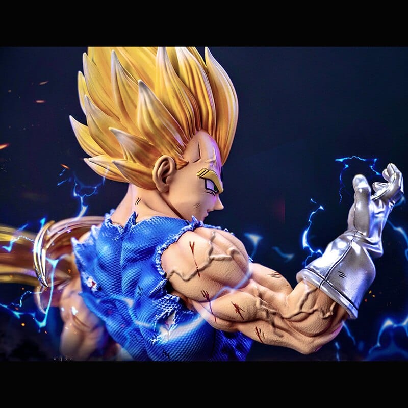 Figurine Collector en Resine Majin Vegeta Stickers Mania