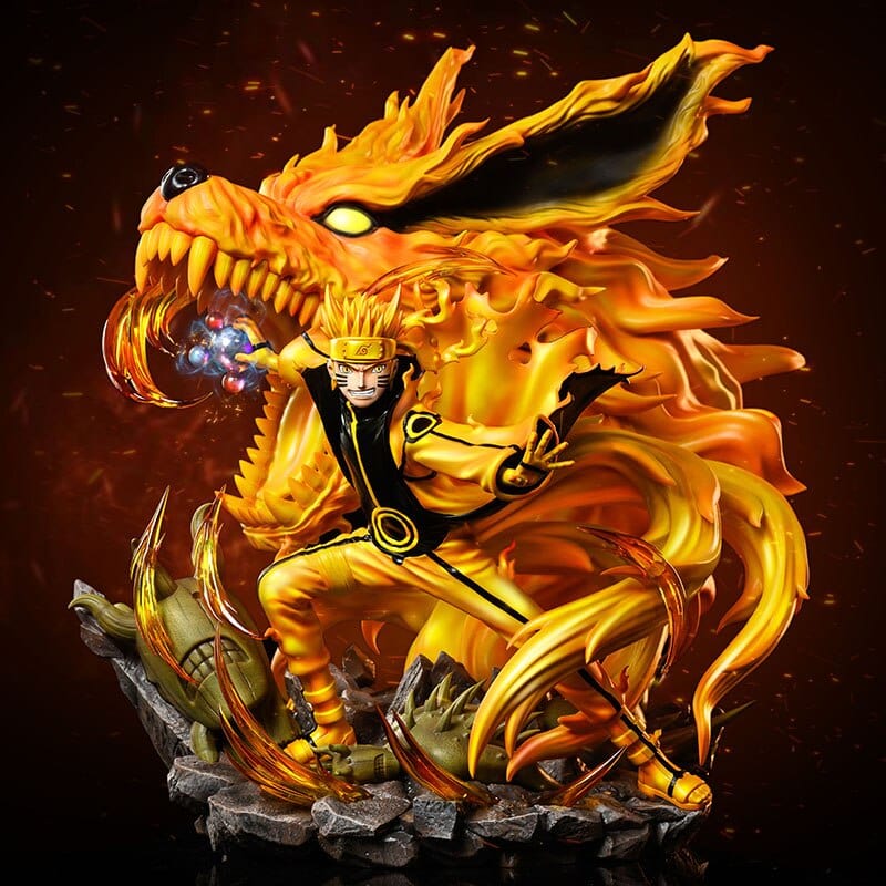 Figurine Collector en Resine Naruto Démon Renard Stickers Mania