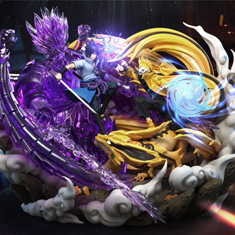 Figurine Collector en Resine Naruto et Sasuke Stickers Mania