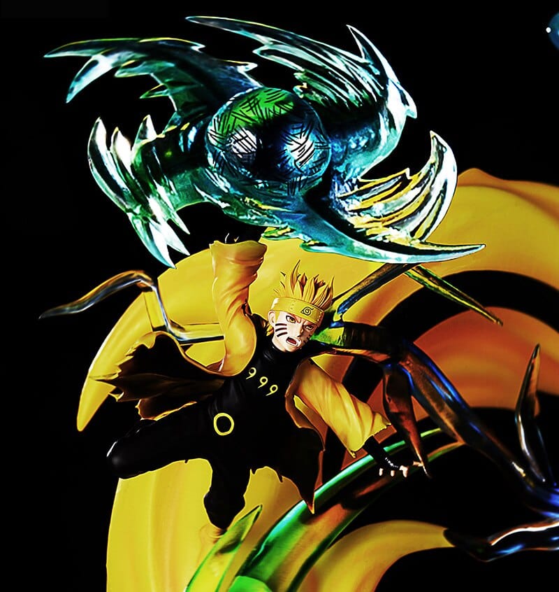 Figurine Collector en Resine Naruto Mode Ermite Stickers Mania