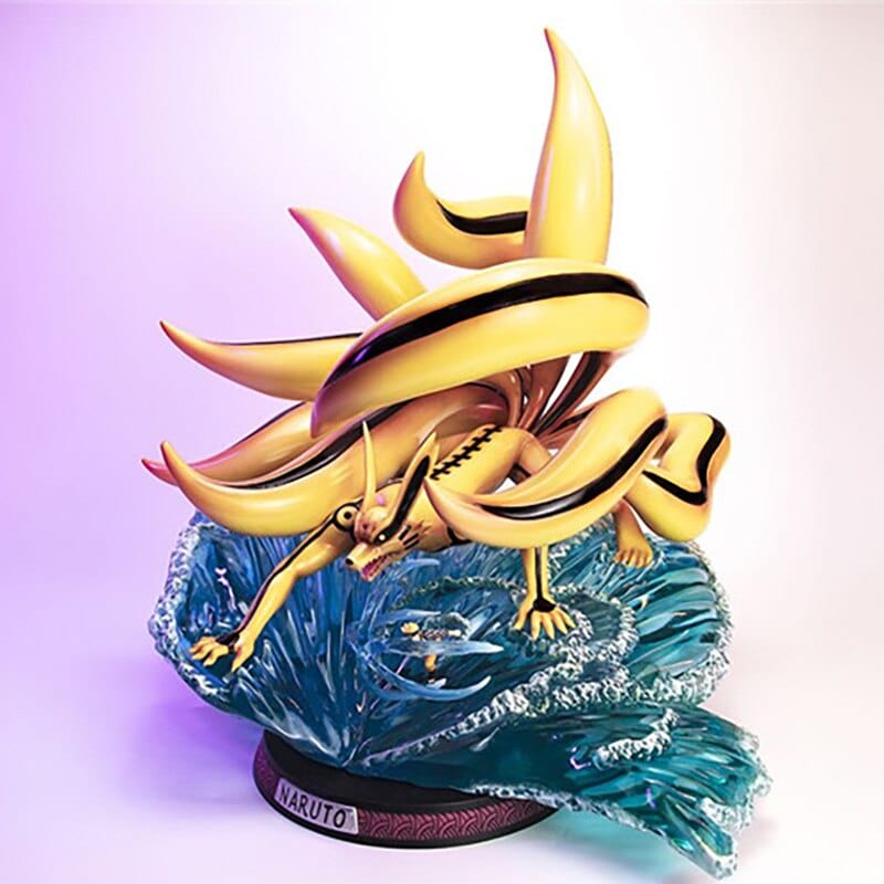 Figurine Collector en Resine Naruto vs Sasuke Stickers Mania