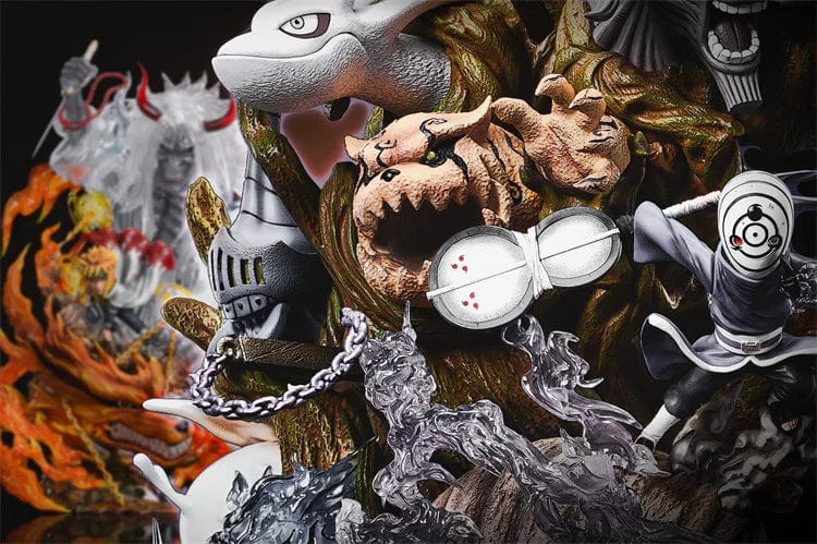 Figurine Collector en Résine Obito Jinchuriki Stickers Mania