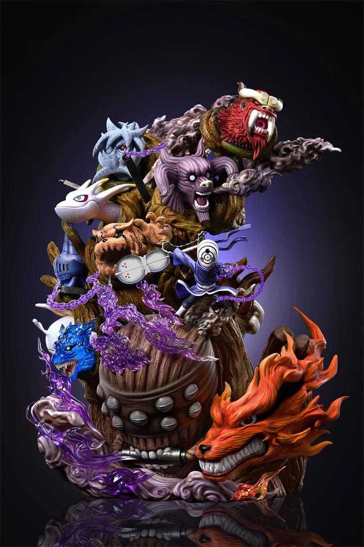 Figurine Collector en Résine Obito Jinchuriki Stickers Mania