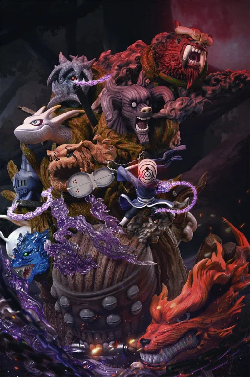 Figurine Collector en Résine Obito Jinchuriki Stickers Mania