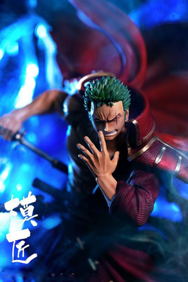 Figurine Collector en Resine Roronoa Zoro Stickers Mania