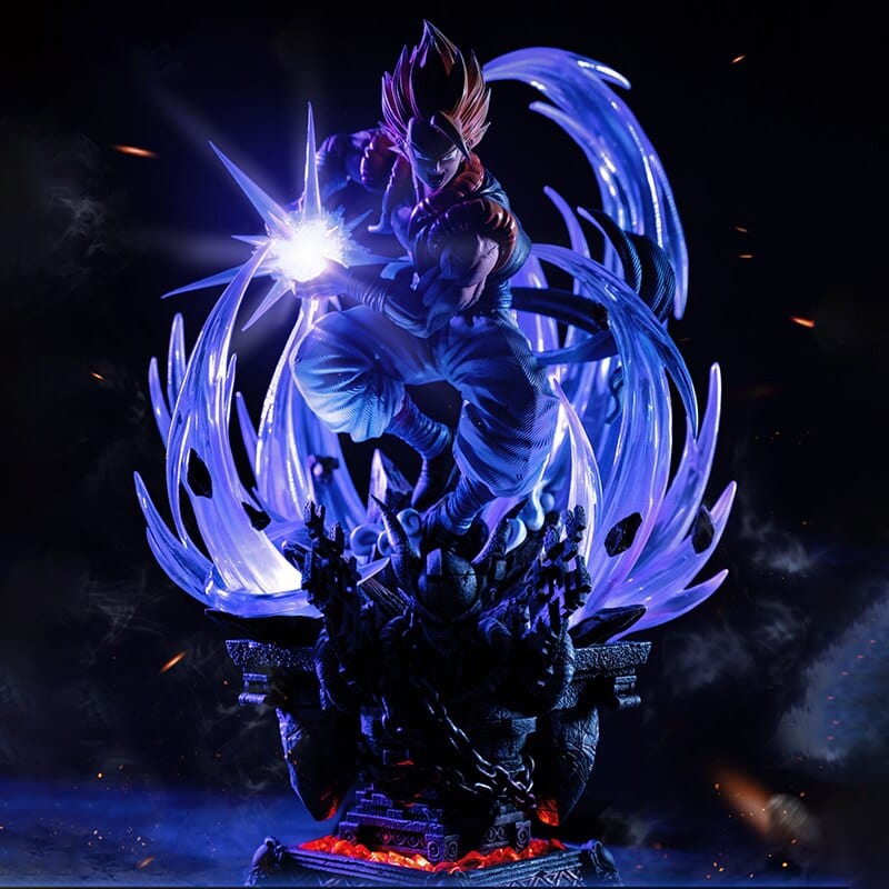 Figurine Collector en Resine Sangoku Kamehameha Stickers Mania