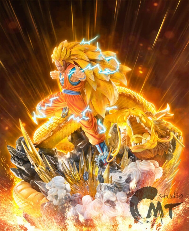 Figurine Collector en Résine Sangoku SS3 Stickers Mania