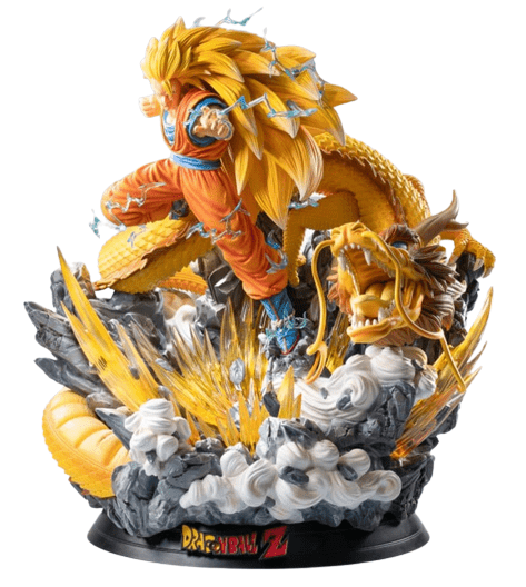 Figurine Collector en Résine Sangoku SS3 Stickers Mania