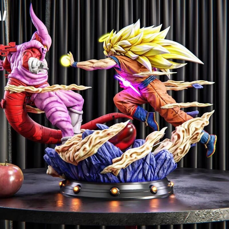 Figurine Collector en Résine Sangoku vs Janemba Stickers Mania