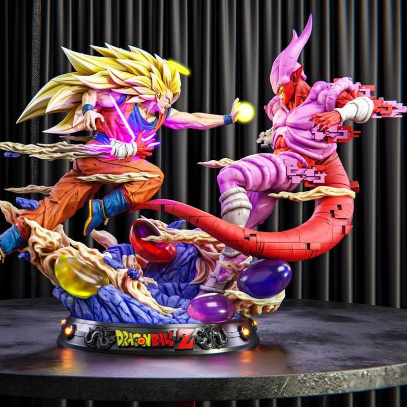 Figurine Collector en Résine Sangoku vs Janemba Stickers Mania