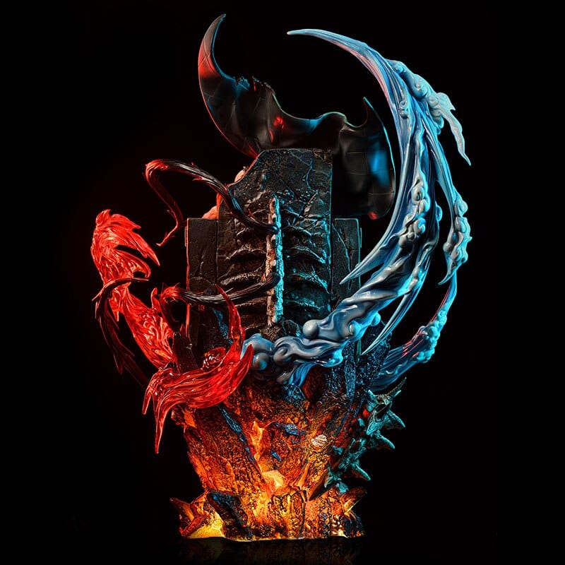 Figurine Collector en Résine Tanjiro Roi des Démons Stickers Mania