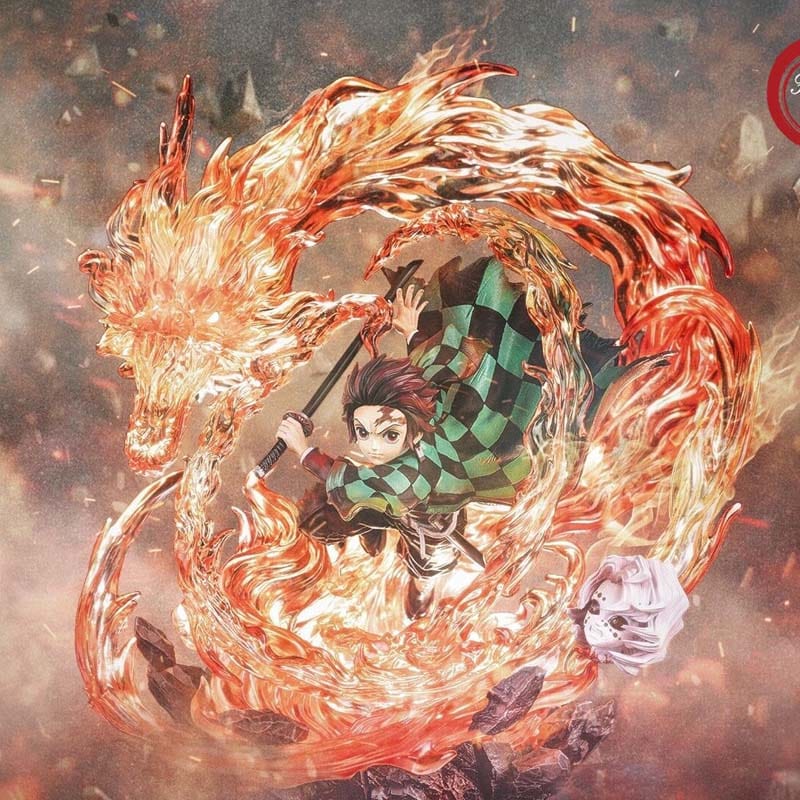 Figurine Collector en Resine Tanjiro Stickers Mania