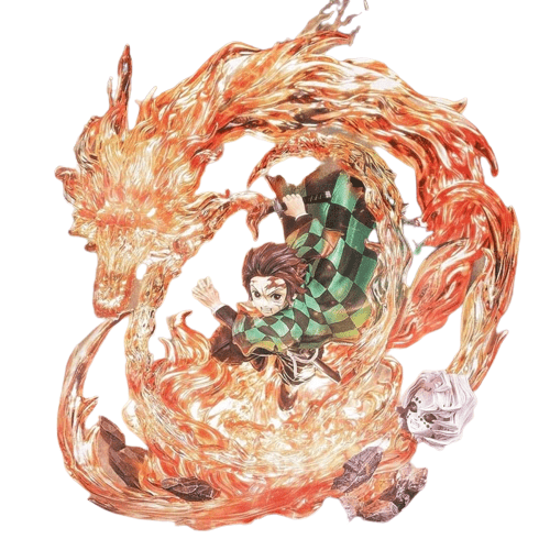 Figurine Collector en Resine Tanjiro Stickers Mania