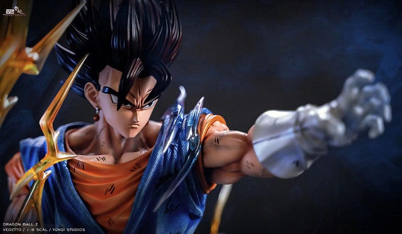 Figurine Collector en Resine Vegeto 3 têtes Stickers Mania