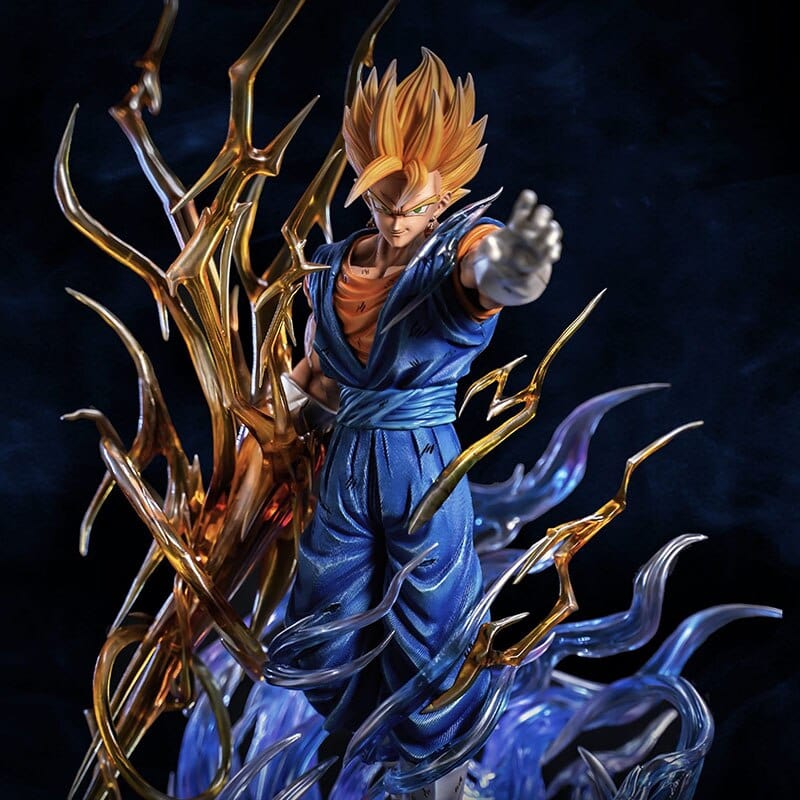 Figurine Collector en Resine Vegeto 3 têtes Stickers Mania