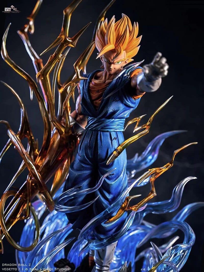 Figurine Collector en Resine Vegeto 3 têtes Stickers Mania