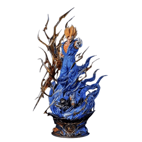 Figurine Collector en Resine Vegeto 3 têtes Stickers Mania