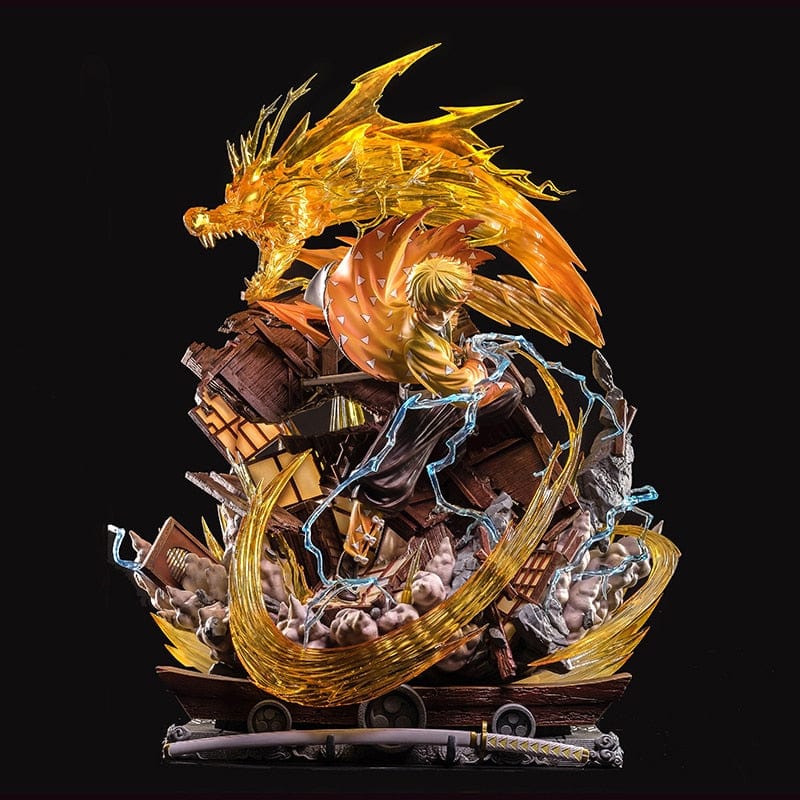 Figurine Collector en Resine Zenitsu Agatsuma Stickers Mania