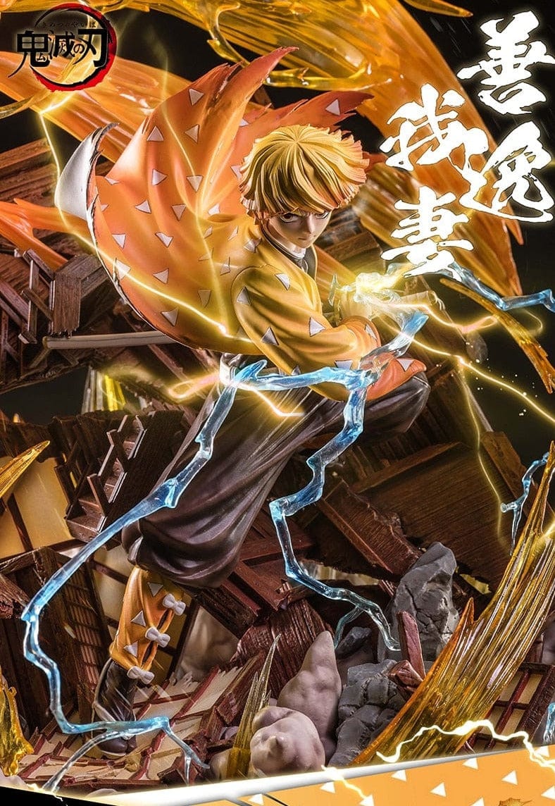 Figurine Collector en Resine Zenitsu Agatsuma Stickers Mania