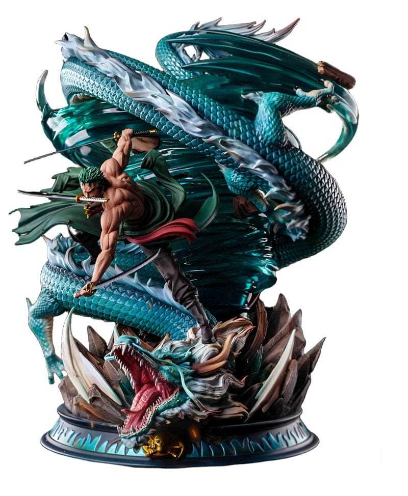 Figurine Collector en Resine Zoro Dragon Stickers Mania